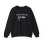Decluttering Queen Black Sweatshirt