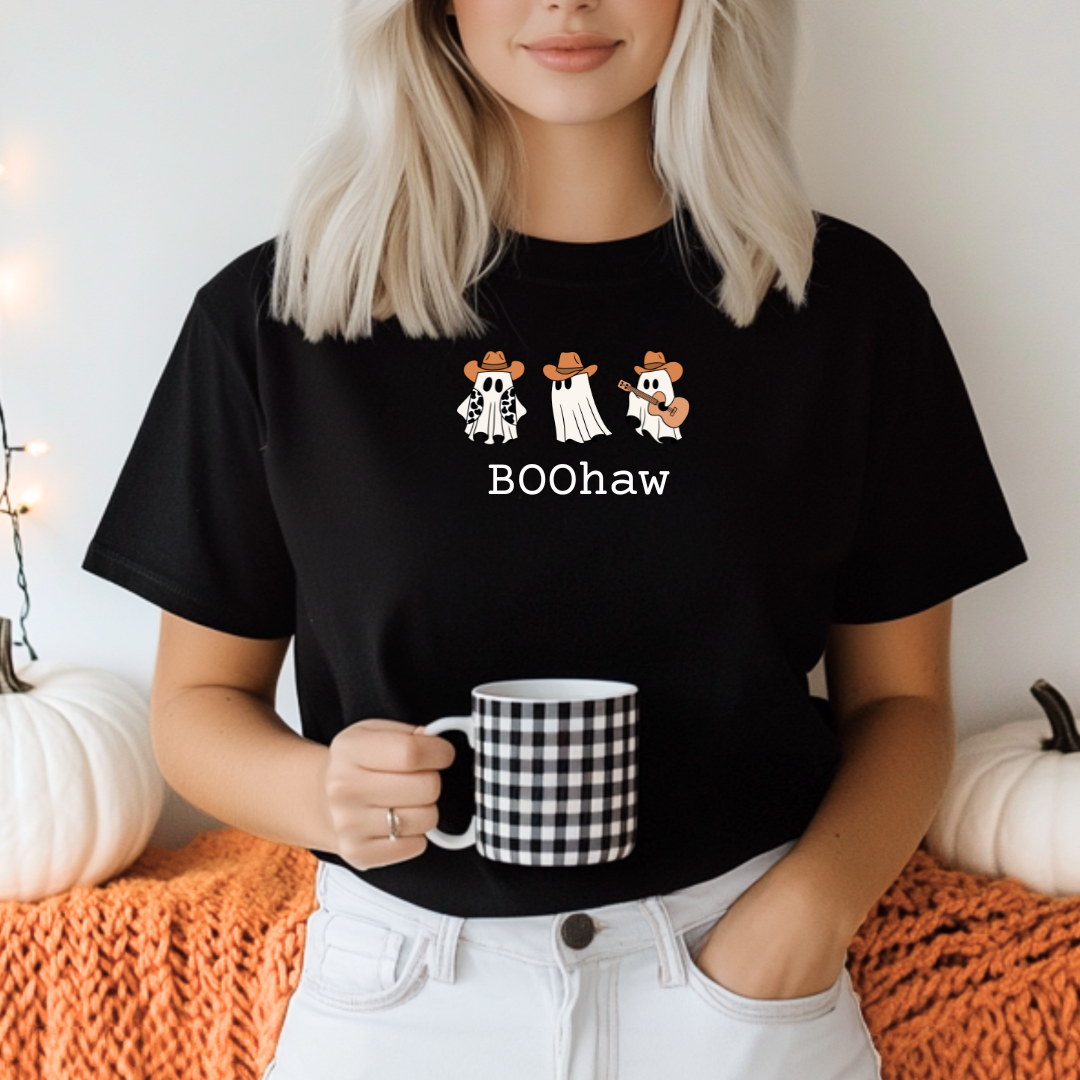 Boohaw Cowboy Ghosts Tee Shirt