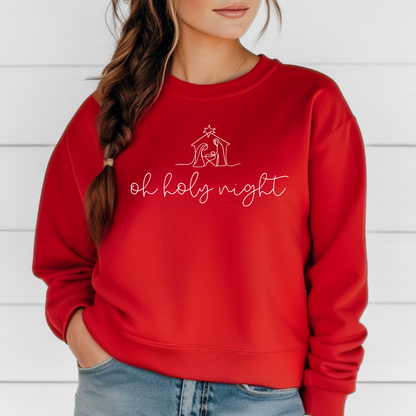 Holiday Oh Holy Night Sweatshirt