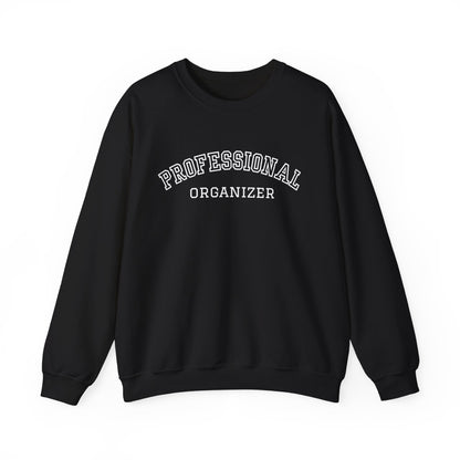 Professional Organizer Black Sweatshirt