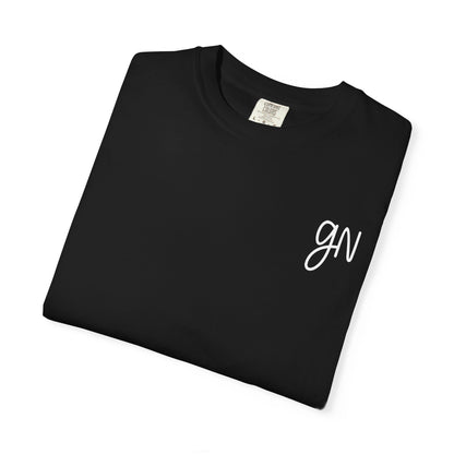 Gracefully Nested Logo Black Tee