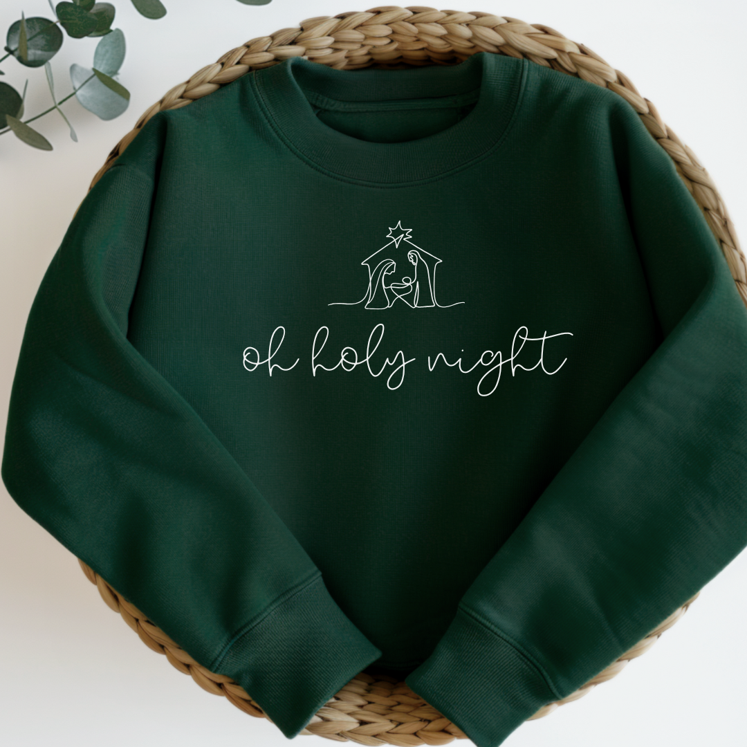 Holiday Oh Holy Night Sweatshirt