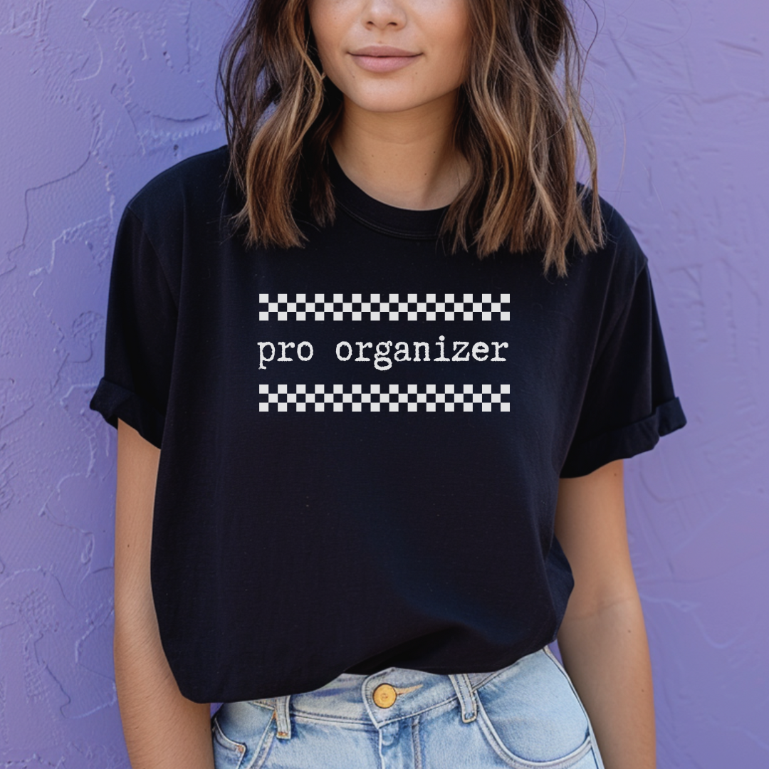 Checkered Pro Organizer Tee Shirt